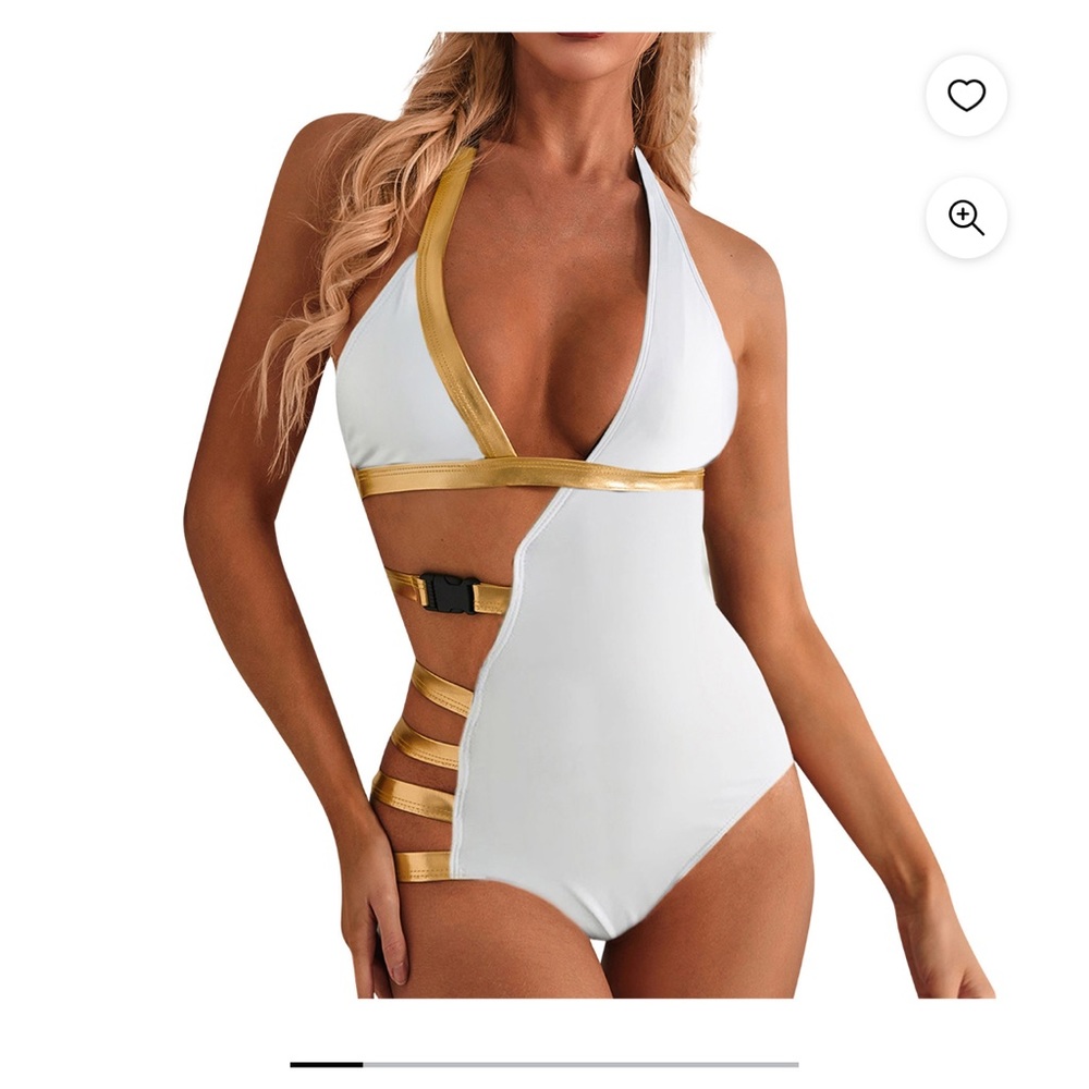 One piece! That’s better than a bikini